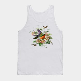 Bird in the Flowers Tank Top